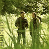 cimorene: SGA's Sheppard and McKay, two men standing in an overgrown sunlit field (pastoral)