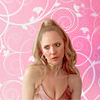 lirazel: Keeley from Ted Lasso against a pink patterned background ([tv] cute as a button)
