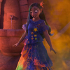 batrachian: Isabela (Encanto), looking at her dress (Isabela Last)