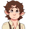 rollerrobert: Art of Frodo Baggins from Lord of the Rings. (Default)