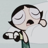blackcatofmisery: Buttercup from Powerpuff Girls (1998) (sleepy)