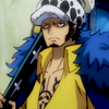 kikoku: (all Law ever does is scowl)
