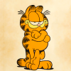 kaishin108: garfield lessa_perrie (Garfield arms folded)
