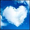 xxxbilliexxx: A cloud shaped like a heart. (Heart Cloud)
