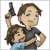 cazadoretx: (The Dean Show--Sammy and Dean)