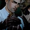 hextechhead: (touching Vik)