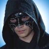 miss_ingno: Heipaoshi with his hood up, glancing down (Heipaoshi)