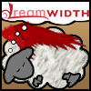 vriddy: Dreamwidth sheep with a red wing (dreamsheep)