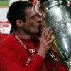 lilly_c: Jamie Carragher kissing the Champions League trophy after Liverpool won it in 2005 (Jamie Carragher - Istanbul)