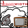 yourlibrarian: Dreamwidth Sheep with TV and Glasses (OTH-Dreamwidth Me-seleneheart.png)