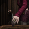 not_your_mary: (examining/picking up)