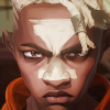kaffy_r: Ekko from Arcane: League of Legends, looking angry (Ekko pissed off)