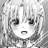 niculae: mangacap of yuki takeya from gakkou gurashi otayori. she is looking at the viewer with a hopeful expression. (hopeful)