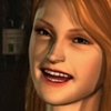niculae: lisa garland from silent hill (1999). she is looking in the direction of the viewer and smiling, showing her teeth. (garland)