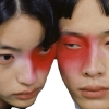 suno_o: (girl and boy, red, red eyeshadow)