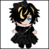 argoxi: drawing of a plush toy of Jyushi Aimono in a frilly dress (Default)