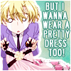 hosting: ([silly] pretty dress)