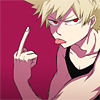 blastedass: by kacchan @ dw (💥 Fucking bird.)