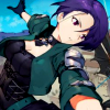 mikogalatea: Shamir from Fire Emblem 16, in battle. ([FE16] Shamir)