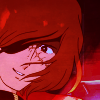 linky: Harlock having a small and confident smile (Leijiverse: Captain Harlock)