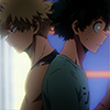 wannasmash: "gtg, Kacchan's dramatically walking past me again." (oh im screwed rivals)