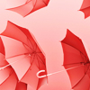 bluedreaming: pink umbrellas (*acme-graphic - pink umbrellas)