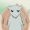 strange_raptors: Fruits Basket Yuki in rat form held in Tohru's hands (Yuki rat)