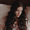deathsmajesty: Katie McGrath as Morgana from BBC's Merlin (Thinking - Pouty in PJs)
