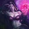 deathsmajesty: Artwork: Liliana by Godfrey Escota (Lounging - Power (Sitting))