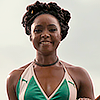 nostemneeded: KiKi Layne as Meeka Joffer from Coming 2 America (Smiling - Dimpling)