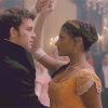 tielan: anthony bridgerton and kate sharma dancing at the featherington ball (bridgerton 1)