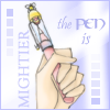 cashew: Minako's transformation pen (SailorMoon // pen is mightier)