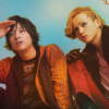 linky: Closeup of Ankh and Eiji sitting in a tree, looking towards the sky (KR OOO: AnkhEiji On Tree)