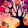 juniperberry: an artistic rendition of a tree with circles on its branches (tree bubbles)