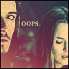 girlpearl: Will Turner and Elizabeth Swann with text "Oops." (oops)