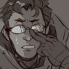 verynearlyperfect: art by <user name=ependasketchpad site=tumblr.com> (sometimes falilng into a hole)