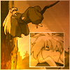 kristensk: Inuyasha lounging in a tree (Inuyasha - Lazy Days)