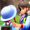 sarajayechan: Arven patting Juliana on the shoulder in gratitude after the gang's intense adventure ([Pokemon Paldea] Juliana/Arven)