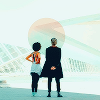 purplecat: The Twelfth Doctor and Bill (Who:Bill/Twelve)