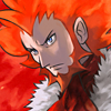 javert: lysandre frowning and looking to the left (pkmn lysandre full art)