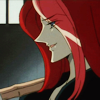 mikogalatea: Touga from Revolutionary Girl Utena, being a smug bastard in the kendo hall. ([Utena] Touga; cocky)