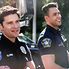 immortalje: TK and Carlos in uniform smiling ([911ls] tarlos : smiling)
