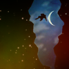 dreaming_of_myst: Image of person falling through star fissure in Myst (fissure)