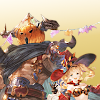 kalloway: Halloween costume Zeta and Vaseraga from Granblue Fantasy (GBF Zetaraga Halloween)