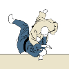 octahedrite: judo throw (osoto gari?) (judo4)
