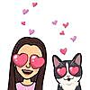 casey28: (cat and lady heart eyes)