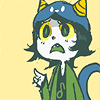 rogueofheart: art by <user name="askleijon" site="tumblr.com"> (nepeta: point out something worrisome)