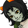 rogueofheart: art by <user name="illusivelizard" site="tumblr.com"> (nepeta: look down)