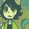 rogueofheart: art by <user name="askleijon" site="tumblr.com"> (nepeta: at a loss for words)