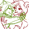 rogueofheart: art by <user name="shaburdies" site="tumblr.com"> (nepeta: with aradia)